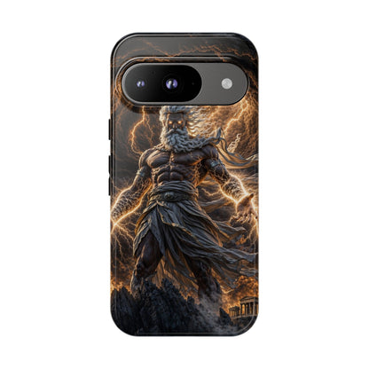 Mythic Thunder God Phone Case — Lightning Warrior Tough Protective Cover