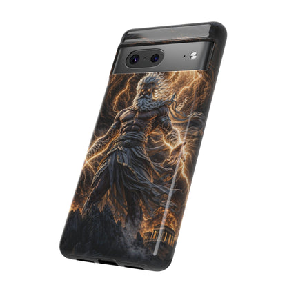 Mythic Thunder God Phone Case — Lightning Warrior Tough Protective Cover