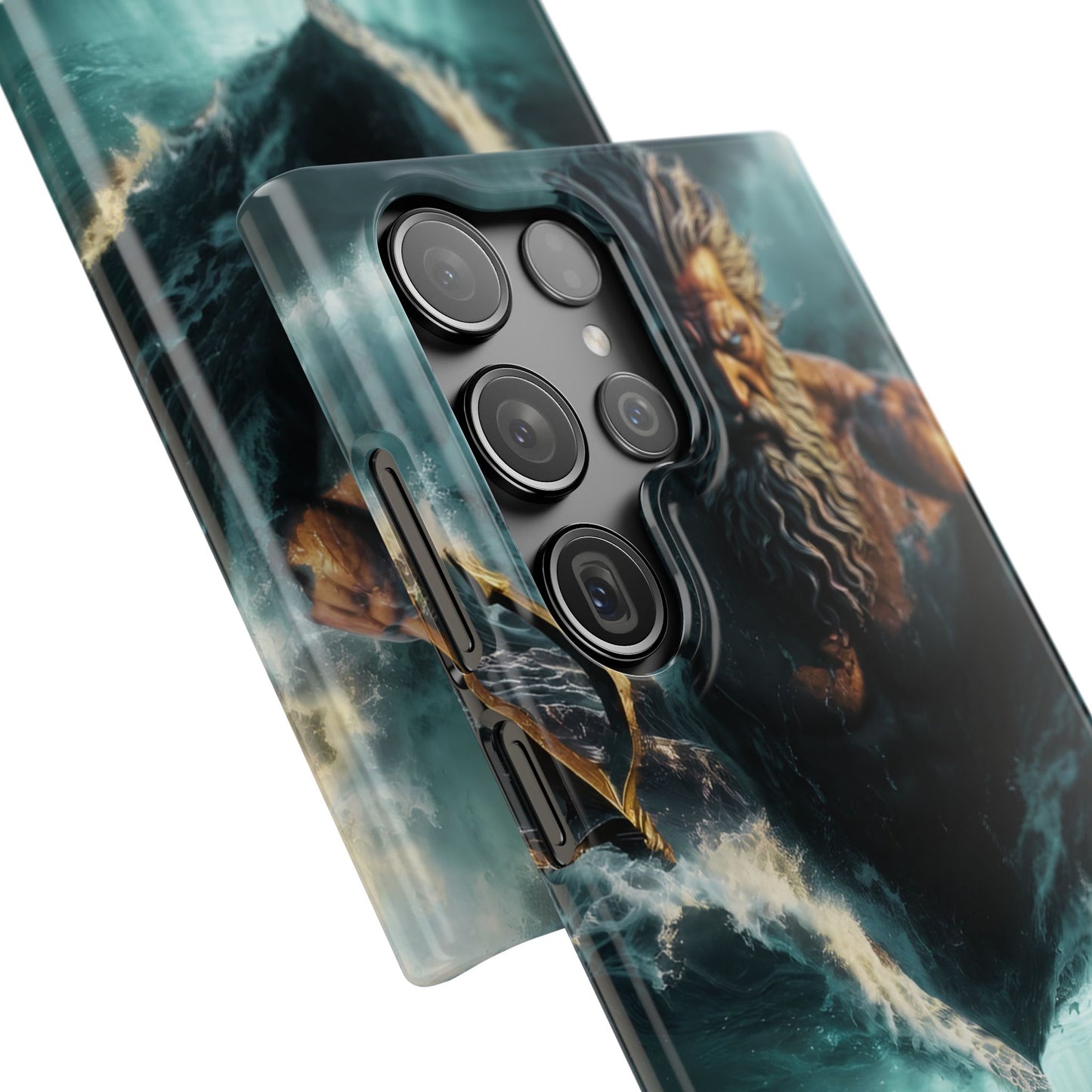 poseidon God Phone Case – Mythic Triton Ocean iPhone Snap Case