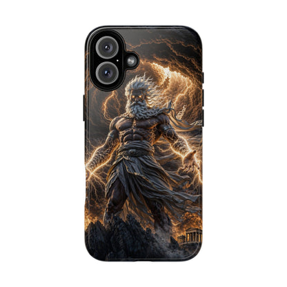 Mythic Thunder God Phone Case — Lightning Warrior Tough Protective Cover