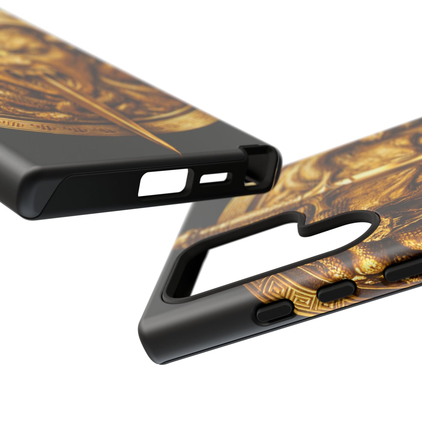 Phone Case — Gold Medusa Dagger Armor iPhone Cover
