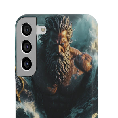 poseidon God Phone Case – Mythic Triton Ocean iPhone Snap Case