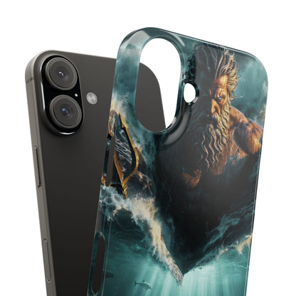 poseidon God Phone Case – Mythic Triton Ocean iPhone Snap Case