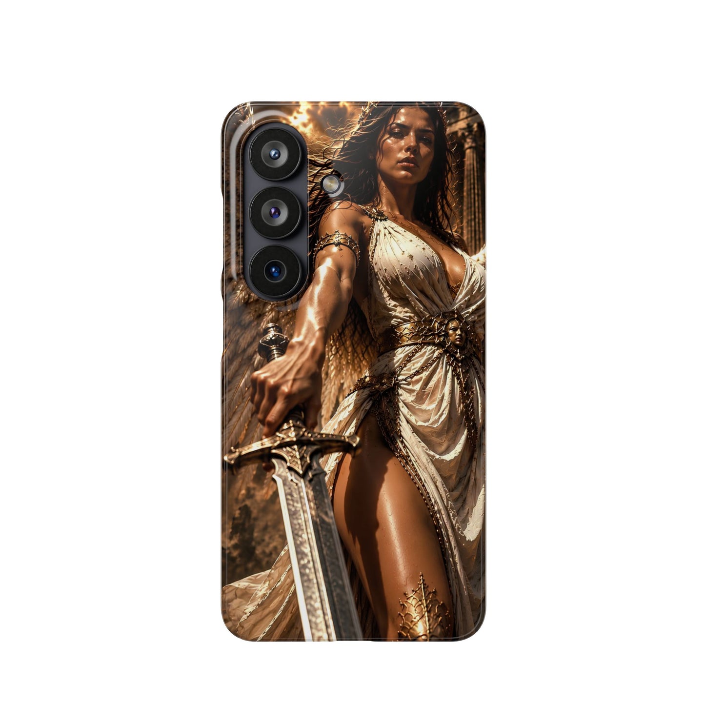 Warrior Goddess Phone Case — Fantasy Art Snap Case