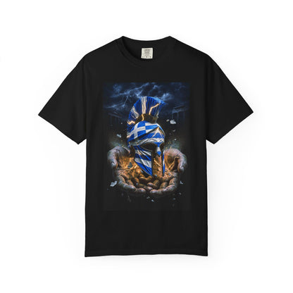 Unisex Garment-Dyed T-shirt spirit of sparta