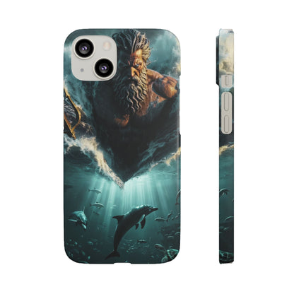 poseidon God Phone Case – Mythic Triton Ocean iPhone Snap Case