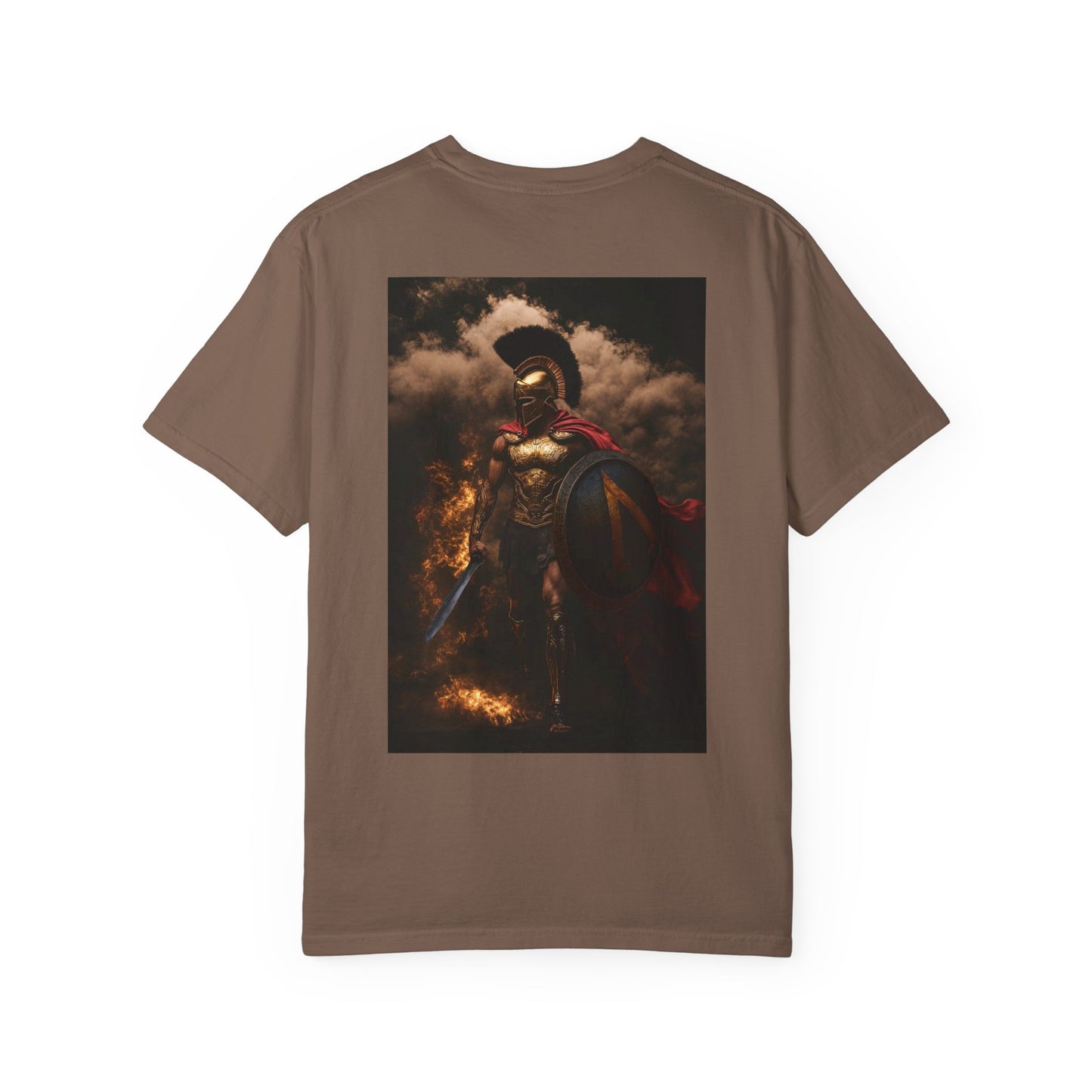 Spartan Warrior Graphic T-Shirt