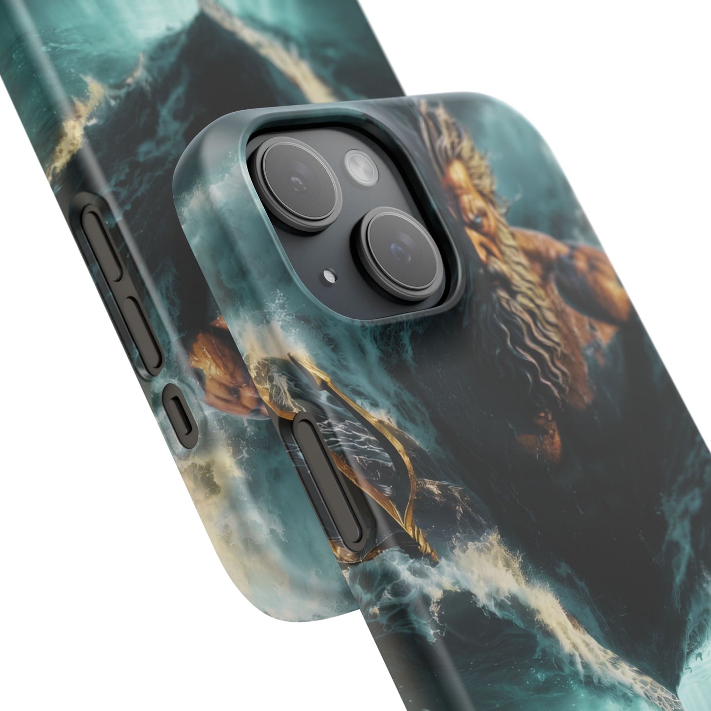 poseidon God Phone Case – Mythic Triton Ocean iPhone Snap Case