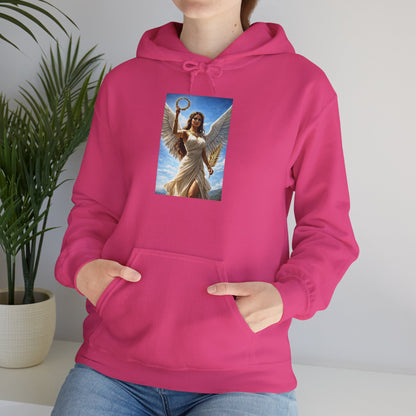 Victory Angel Hoodie — Leonidas of Sparta Winged Warrior Graphic Sweatshirt