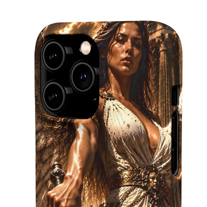 Warrior Goddess Phone Case — Fantasy Art Snap Case