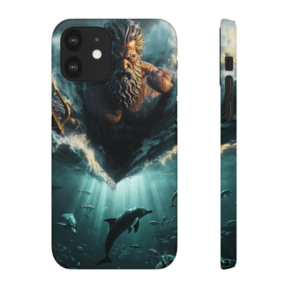 poseidon God Phone Case – Mythic Triton Ocean iPhone Snap Case