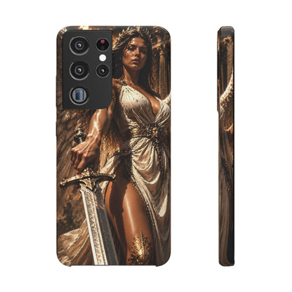 Warrior Goddess Phone Case — Fantasy Art Snap Case