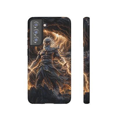 Mythic Thunder God Phone Case — Lightning Warrior Tough Protective Cover