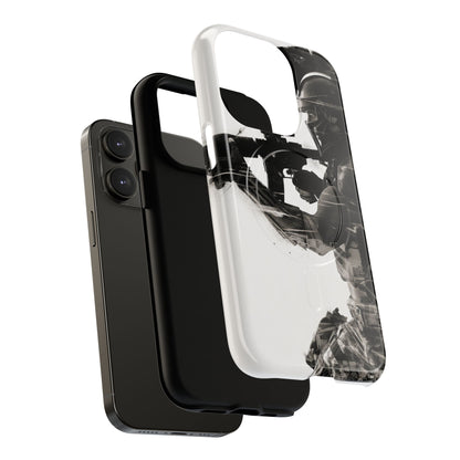 Tough Magnetic Case — Tactical Soldier Silhouette iPhone Cover