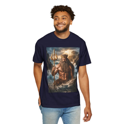 Poseidon Trident Tee — Mythic Sea God Graphic T-Shirt