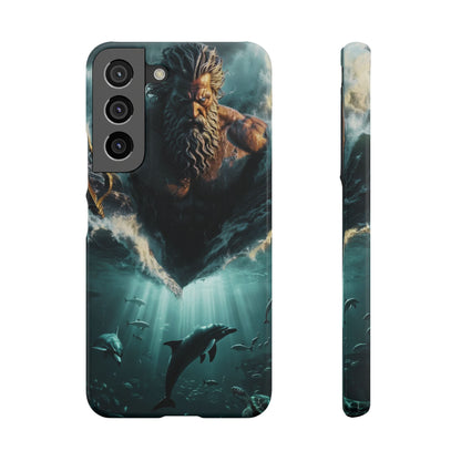 poseidon God Phone Case – Mythic Triton Ocean iPhone Snap Case