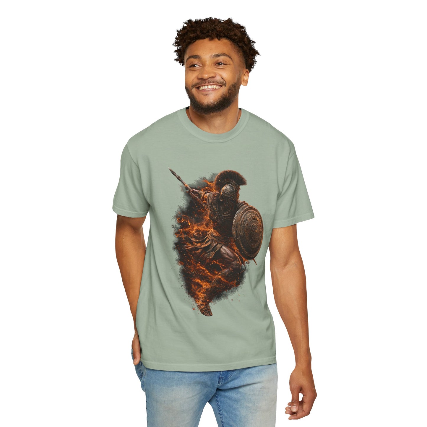 Spartan Warrior Battle T-Shirt