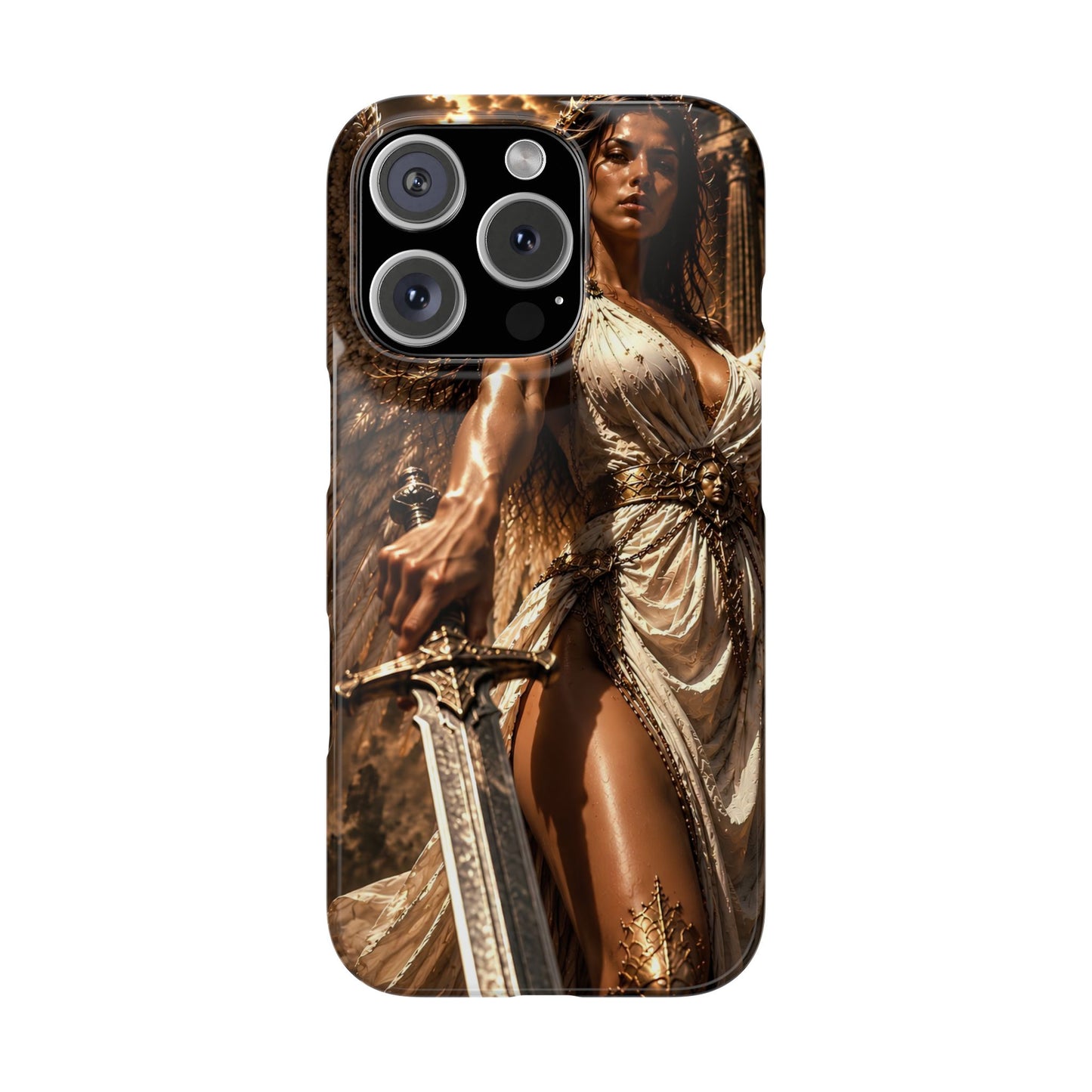 Warrior Goddess Phone Case — Fantasy Art Snap Case
