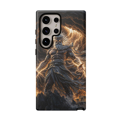 Mythic Thunder God Phone Case — Lightning Warrior Tough Protective Cover