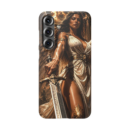 Warrior Goddess Phone Case — Fantasy Art Snap Case