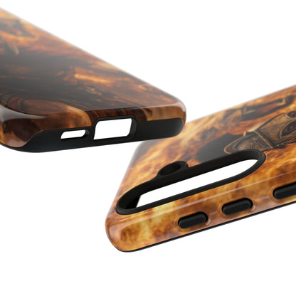 Spartan Lion Phone Case – Fierce Warrior Armor iPhone Case