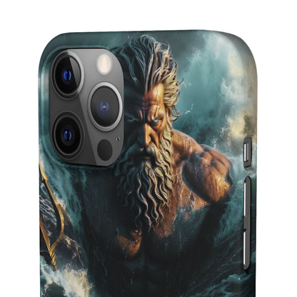 poseidon God Phone Case – Mythic Triton Ocean iPhone Snap Case