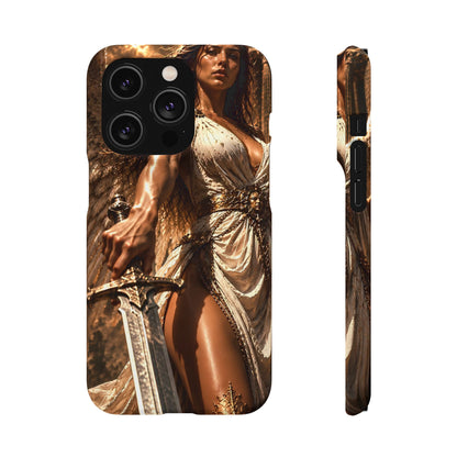 Warrior Goddess Phone Case — Fantasy Art Snap Case