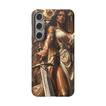 Warrior Goddess Phone Case — Fantasy Art Snap Case
