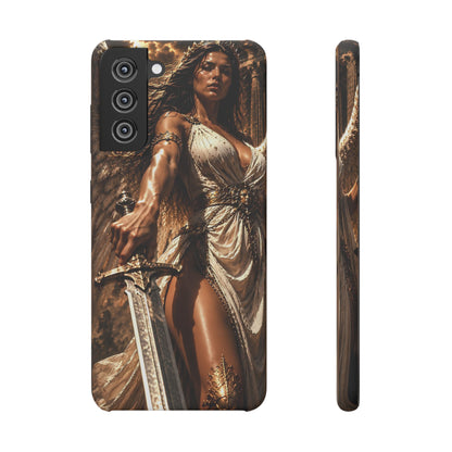 Warrior Goddess Phone Case — Fantasy Art Snap Case