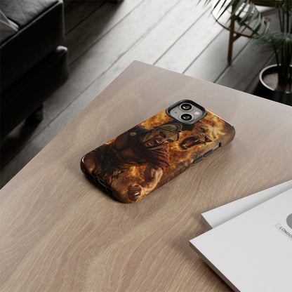Spartan Lion Phone Case – Fierce Warrior Armor iPhone Case