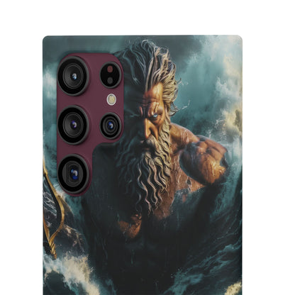 poseidon God Phone Case – Mythic Triton Ocean iPhone Snap Case