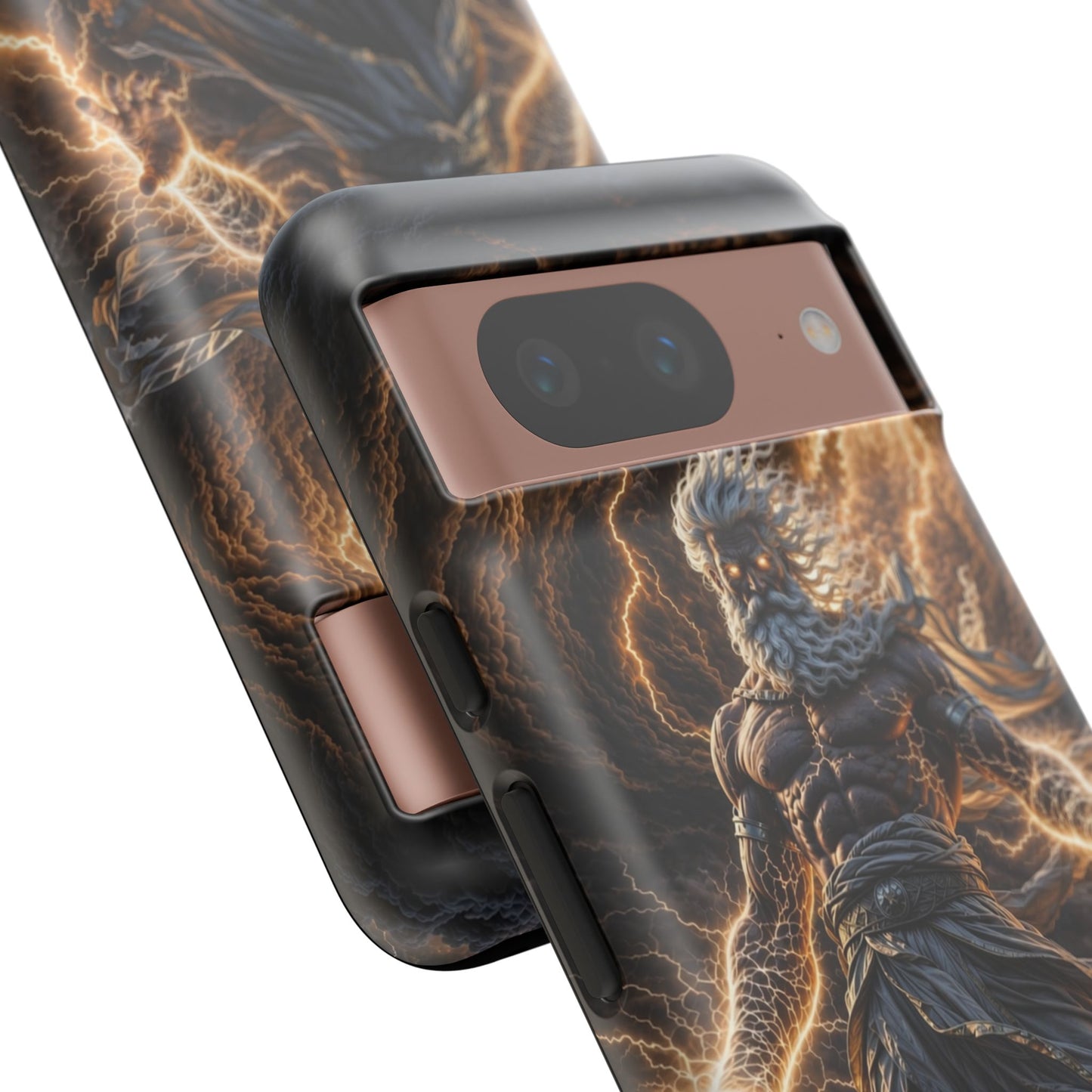Mythic Thunder God Phone Case — Lightning Warrior Tough Protective Cover