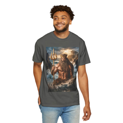 Poseidon Trident Tee — Mythic Sea God Graphic T-Shirt