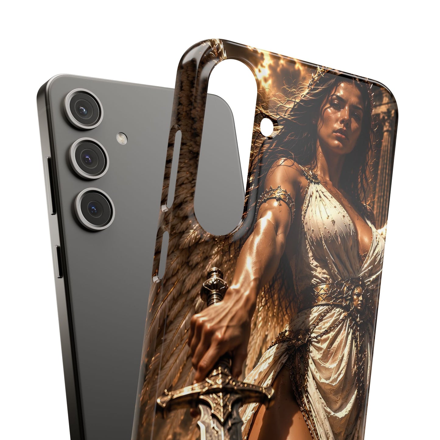 Warrior Goddess Phone Case — Fantasy Art Snap Case