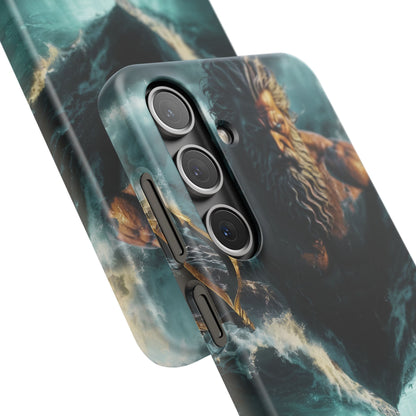 poseidon God Phone Case – Mythic Triton Ocean iPhone Snap Case