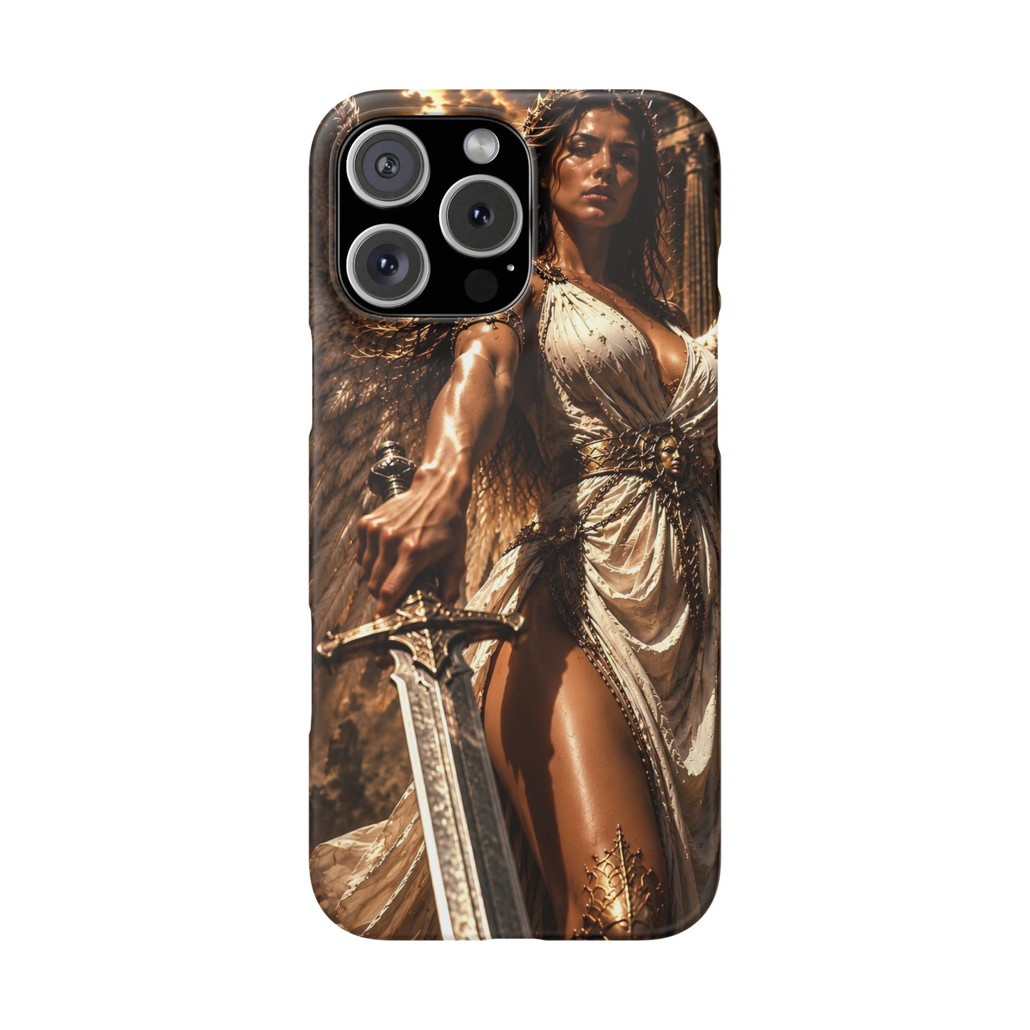 Warrior Goddess Phone Case — Fantasy Art Snap Case