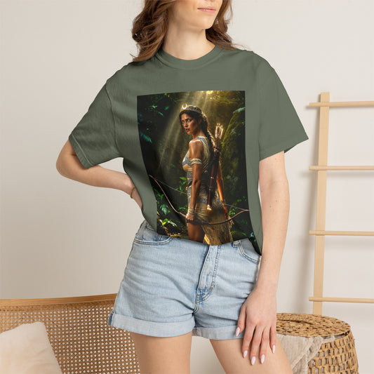 Adventure Archer T-Shirt — Forest Huntress Graphic Tee