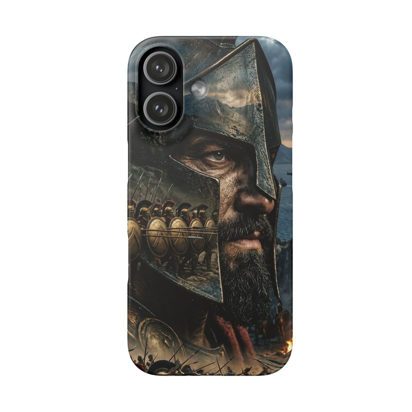 WARRIOR'S GAZE PHONE CASE