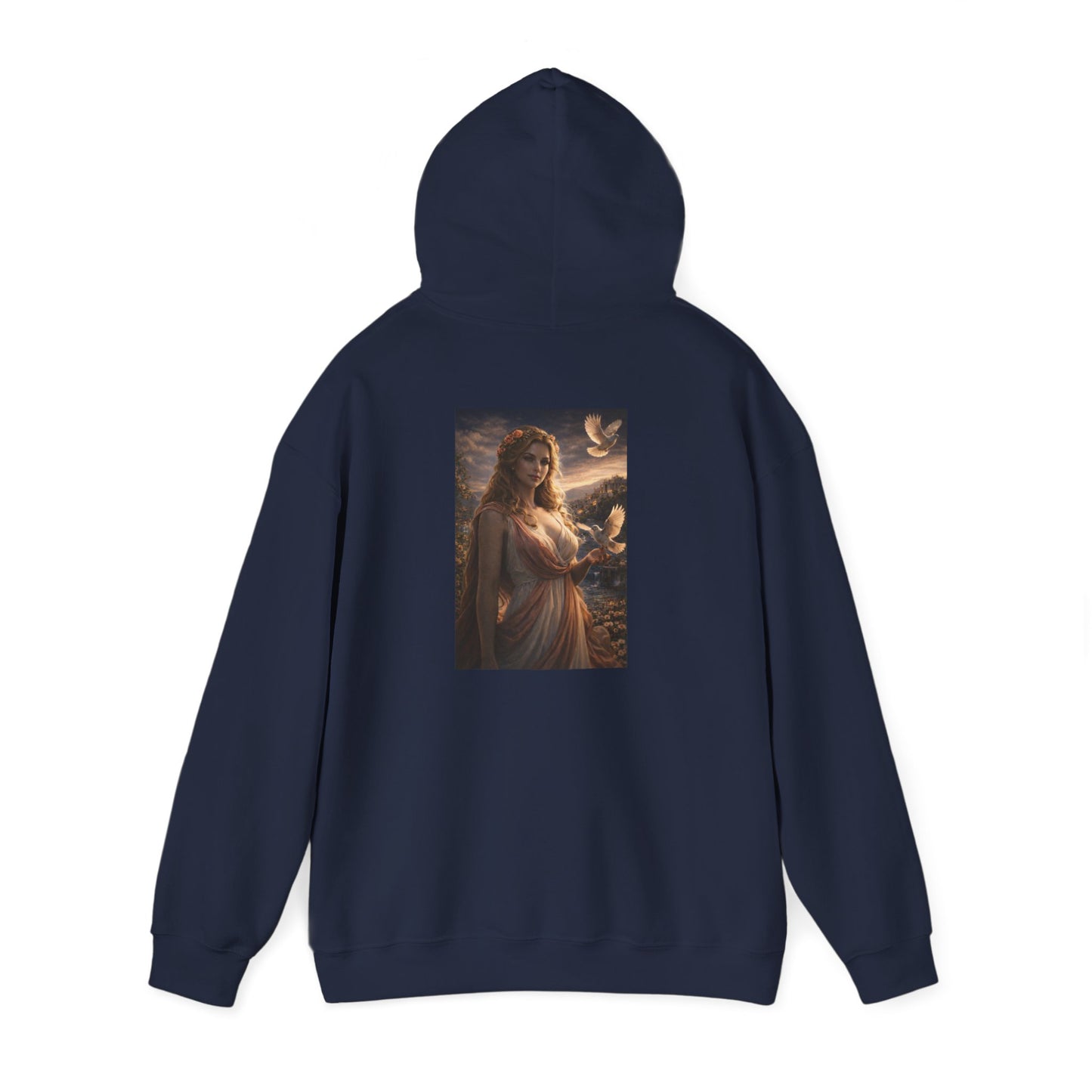 Aphrodite Goddess of Love Hoodie — Mythology-Inspired Women's/Unisex Sweatshirt