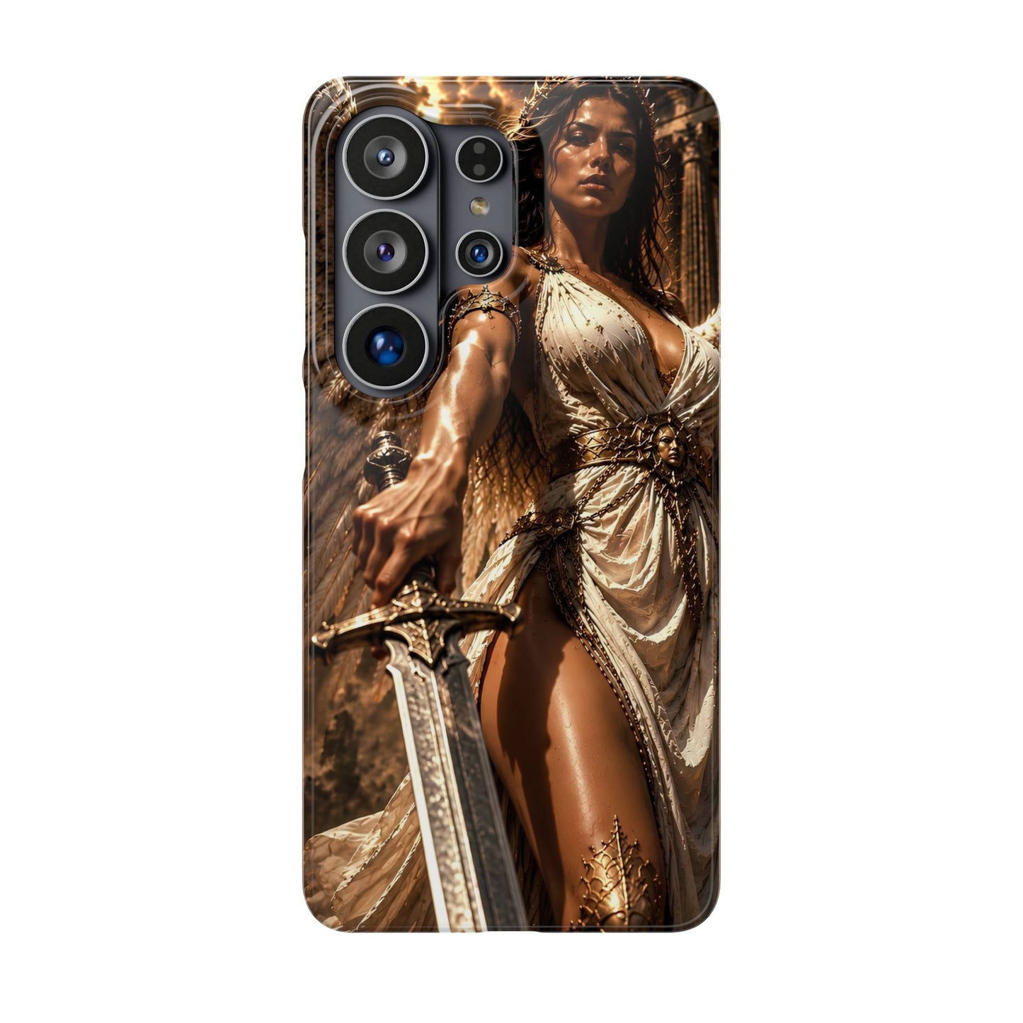 Warrior Goddess Phone Case — Fantasy Art Snap Case