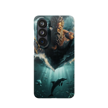 poseidon God Phone Case – Mythic Triton Ocean iPhone Snap Case