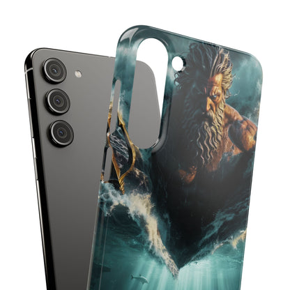 poseidon God Phone Case – Mythic Triton Ocean iPhone Snap Case