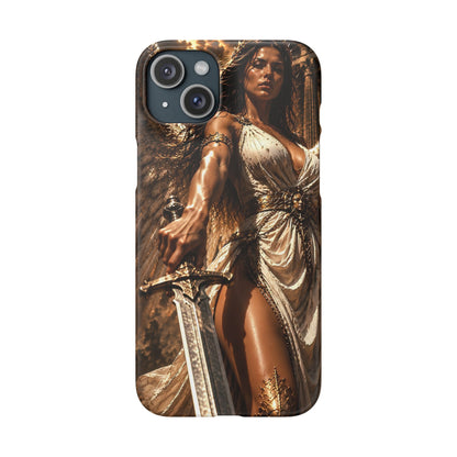 Warrior Goddess Phone Case — Fantasy Art Snap Case