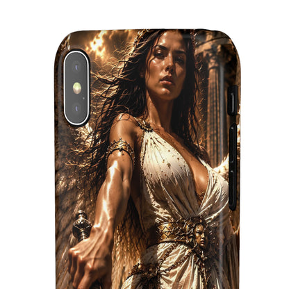 Warrior Goddess Phone Case — Fantasy Art Snap Case