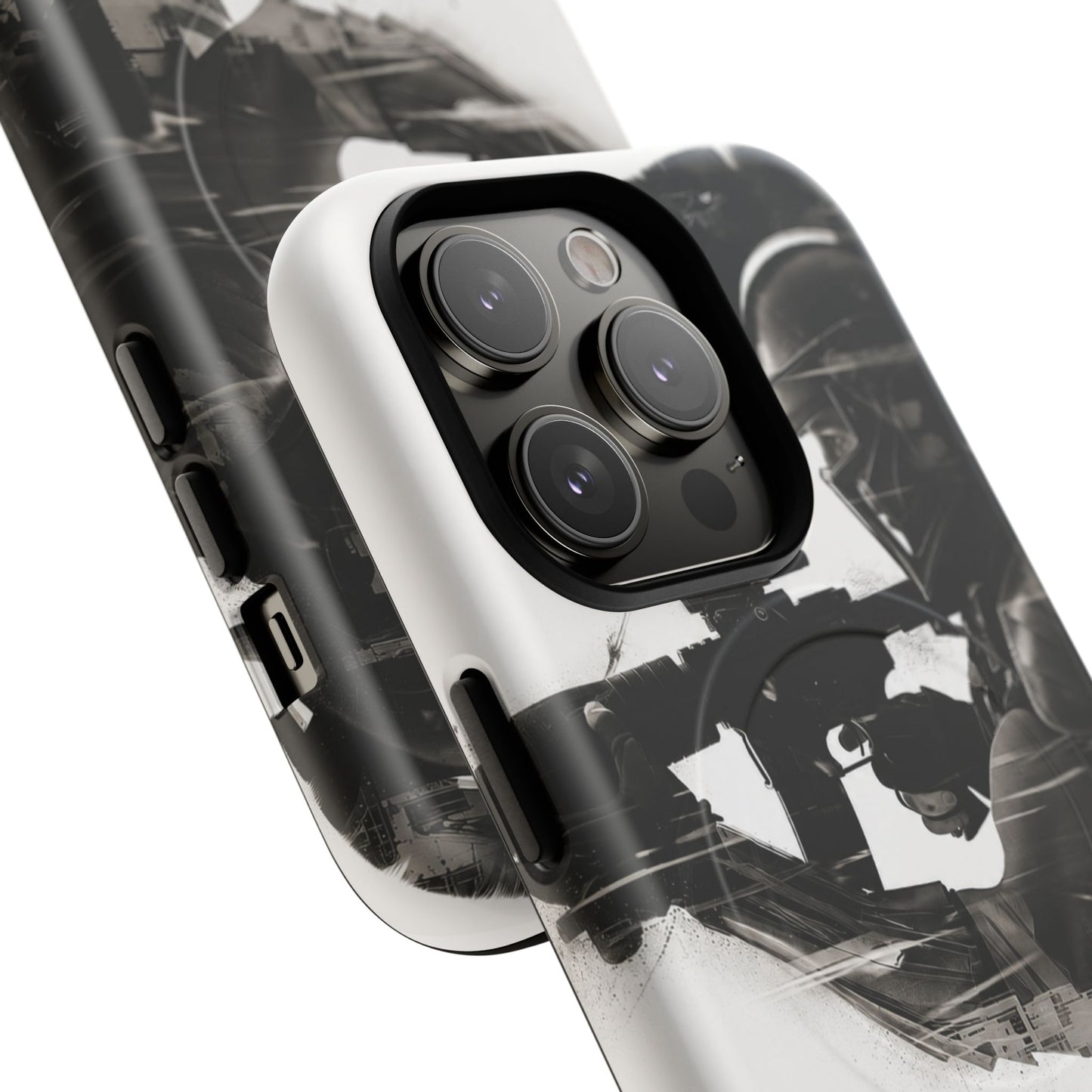 Tough Magnetic Case — Tactical Soldier Silhouette iPhone Cover