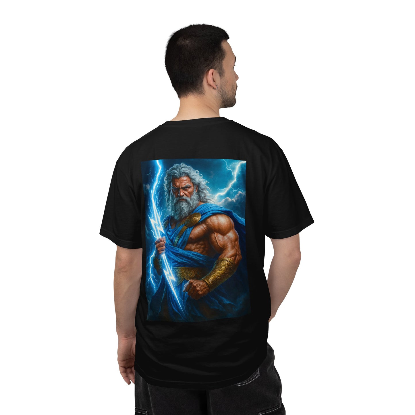 Zeus Thunderbolt T-Shirt — Mythology Greek God Lightning Tee