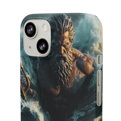 poseidon God Phone Case – Mythic Triton Ocean iPhone Snap Case