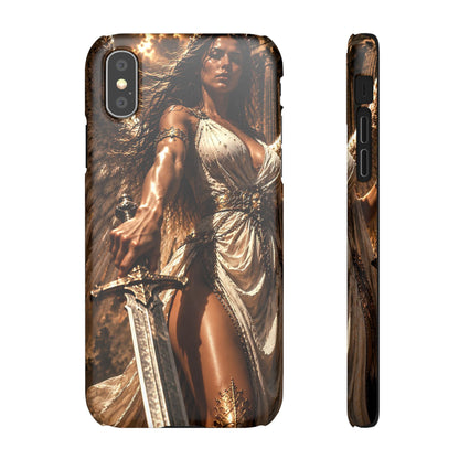 Warrior Goddess Phone Case — Fantasy Art Snap Case