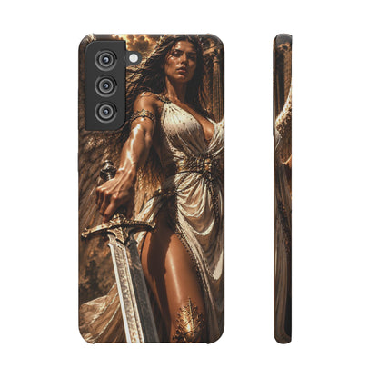 Warrior Goddess Phone Case — Fantasy Art Snap Case