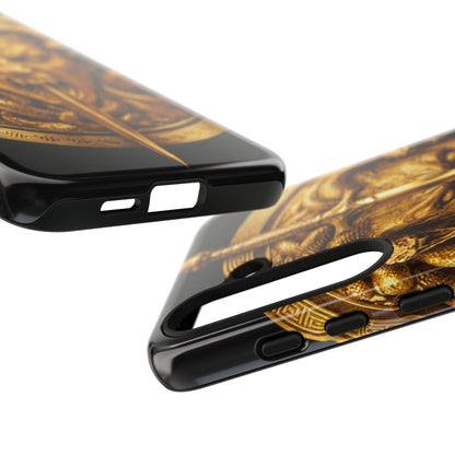 Phone Case — Gold Medusa Dagger Armor iPhone Cover